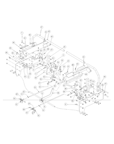Control Assembly Diagram and Parts List for M60-KW (53AB5D8X150-25-HP)(2003 1/2) Cub Cadet Lawn Tractor
